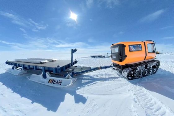 Antartica’s only EV had to be redesigned because of climate change