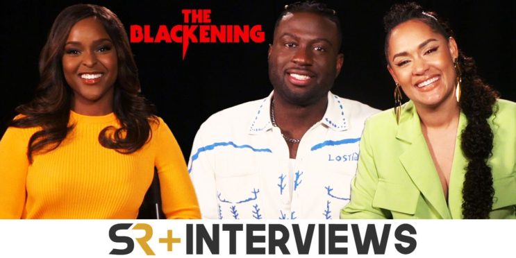 Antoinette Robertson, Sinqua Walls & Grace Byers On The Blackening’s Haunted House Shenanigans