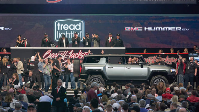 Barrett-Jackson rundown: 2024 GMC Hummer EV, Colin Powell’s Corvette and more