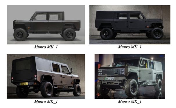 Bollinger Motors sues Munro Vehicles over similarity of its EVs