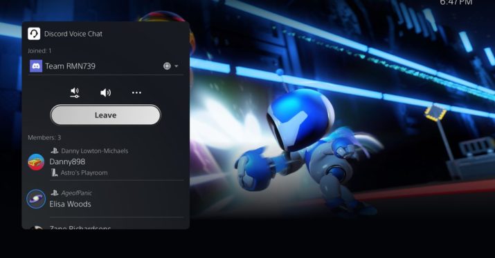 Discord arrives on PS5 for beta testers today