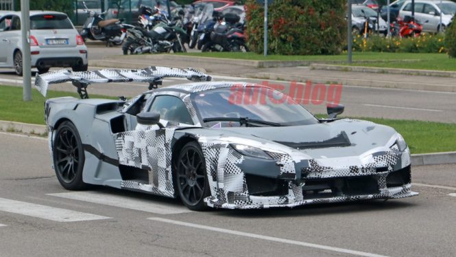 Ferrari supercar spy photos may show LaFerrari successor