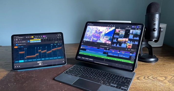 Final Cut Pro and Logic Pro for the iPad make a compelling case for a tablet-based studio