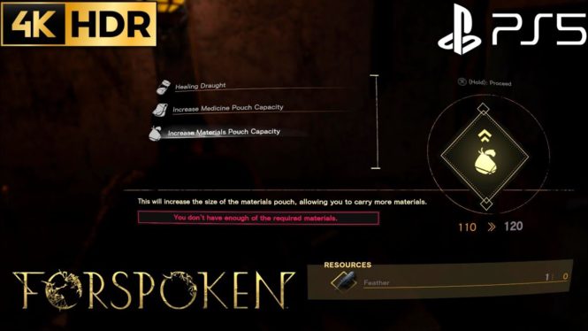 Forspoken: How to Increase Material Pouch Capacity