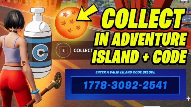 Fortnite: How to collect Dragon Balls on Adventure Island