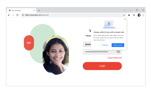 Google’s Password Manager gains biometric authentication on desktop