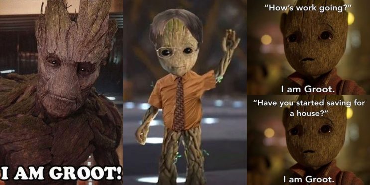 Guardians Of The Galaxy: 12 Most Hilarious Groot Memes