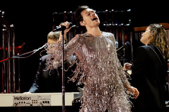 Harry Styles Shimmers & Shimmies During ‘As It Was’ Performance At 2023 Grammys