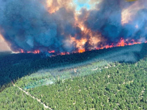 Heat Wave and Wildfire Smoke Affecting Huge Portions of North America