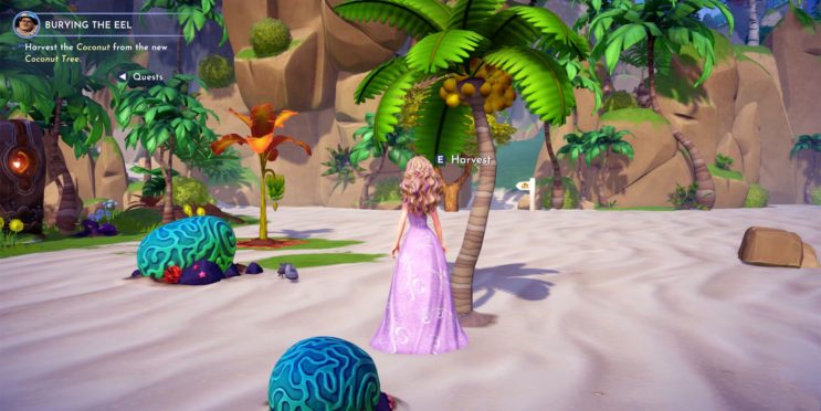 How To Get Coconuts in Disney Dreamlight Valley