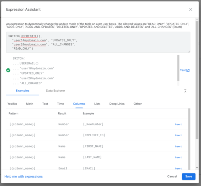 How to Use AppSheet: A Guide to Data Tab Sections