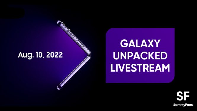 How to watch the Samsung Galaxy Unpacked livestream