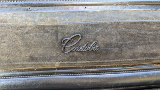 Junkyard Gem: 1976 Chrysler Cordoba