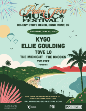 Kygo‘s Palm Tree Festival is Coming to Southern California With Ellie Goulding, Tove Lo & More