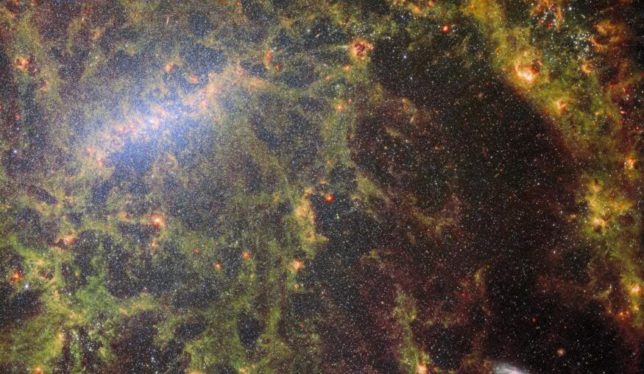 Latest Webb Telescope images gives a look at stars being born in the Virgo constellation