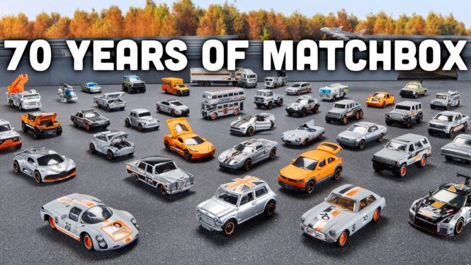 Matchbox releasing a line of limited-edition cars for its 70th birthday