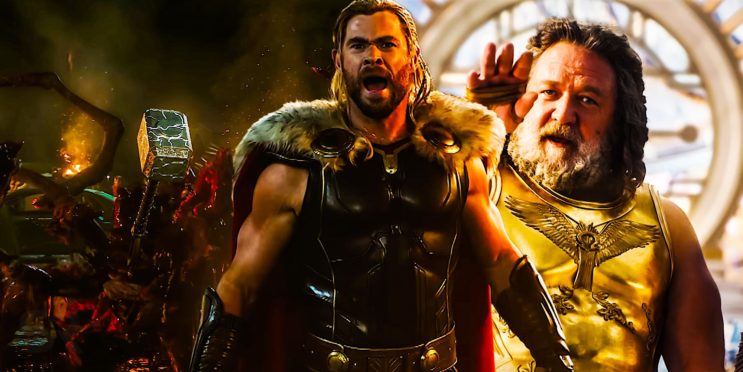 MCU’s Thor & Zeus Actors Get Competitive Over Love & Thunder Ending