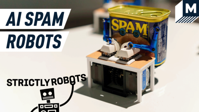 Meet a fleet of artificially intelligent cans of Spam