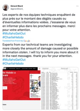 Microsoft alleges attacks on French magazine came from Iranian-backed group