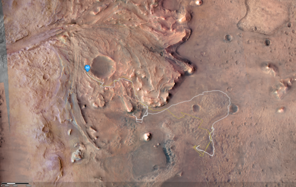 NASA Mars Helicopter Snaps Awesome Views on Aerial Scouting Mission     – CNET