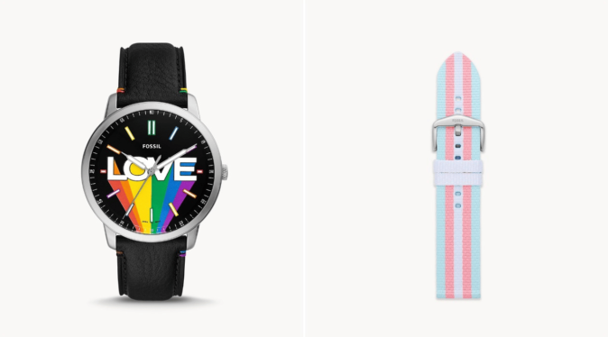 New Fossil Pride Collection Features Rainbow Watch & Accessories