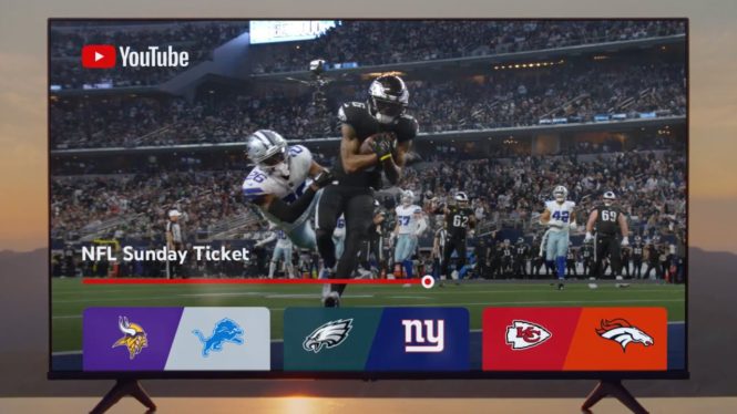 NFL Sunday Ticket may get typical YouTube community features