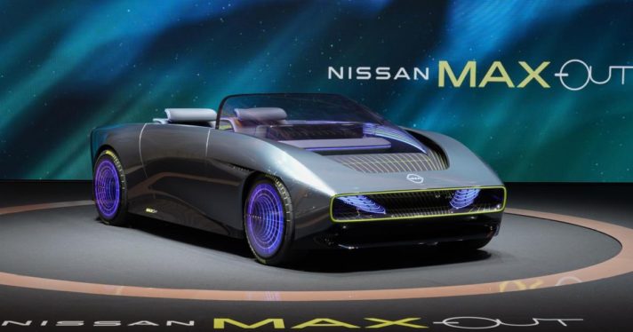 Nissan unveils a real-life version of its Max-Out EV convertible concept