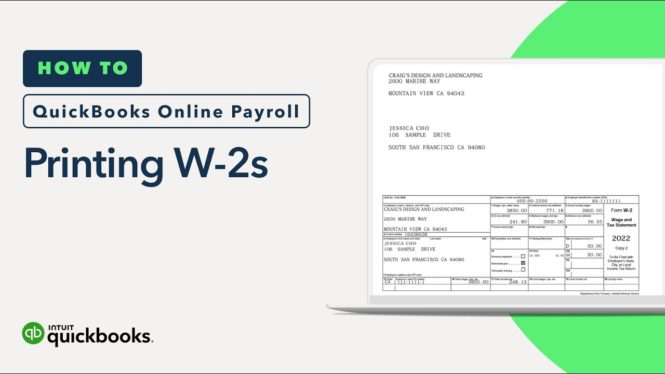 No W-2s? 2023 is the year of QuickBooks Online