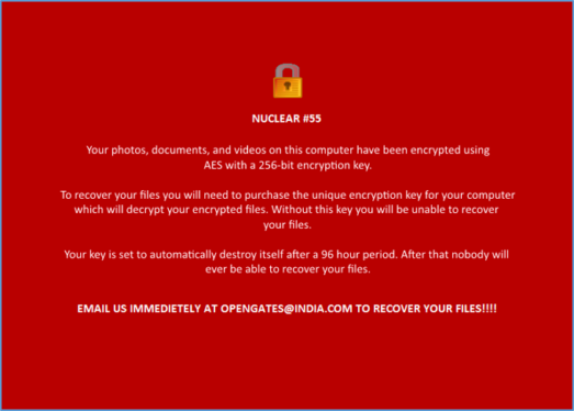 Nukes Targeted With Ransomware…