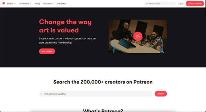 Patreon adds e-commerce tools, free fan membership