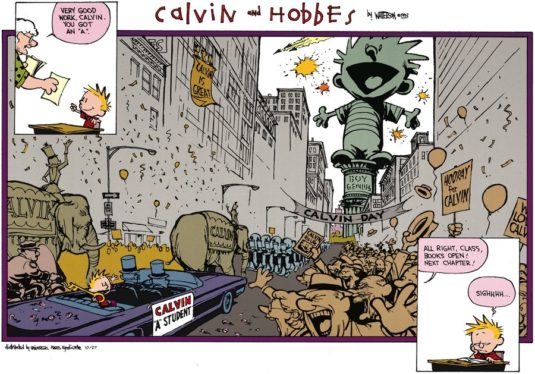 &quot;That’s the Assumption Adults Make&quot;: Calvin and Hobbes’ Creator Denies Hobbes Is Imaginary