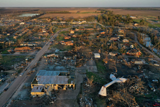 See the Devastating Aftermath of Tornadoes in Mississippi