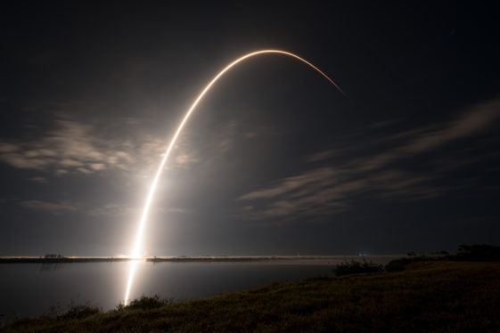 SpaceX’s 200th Falcon 9 rocket launch looks absolutely gorgeous in these photos