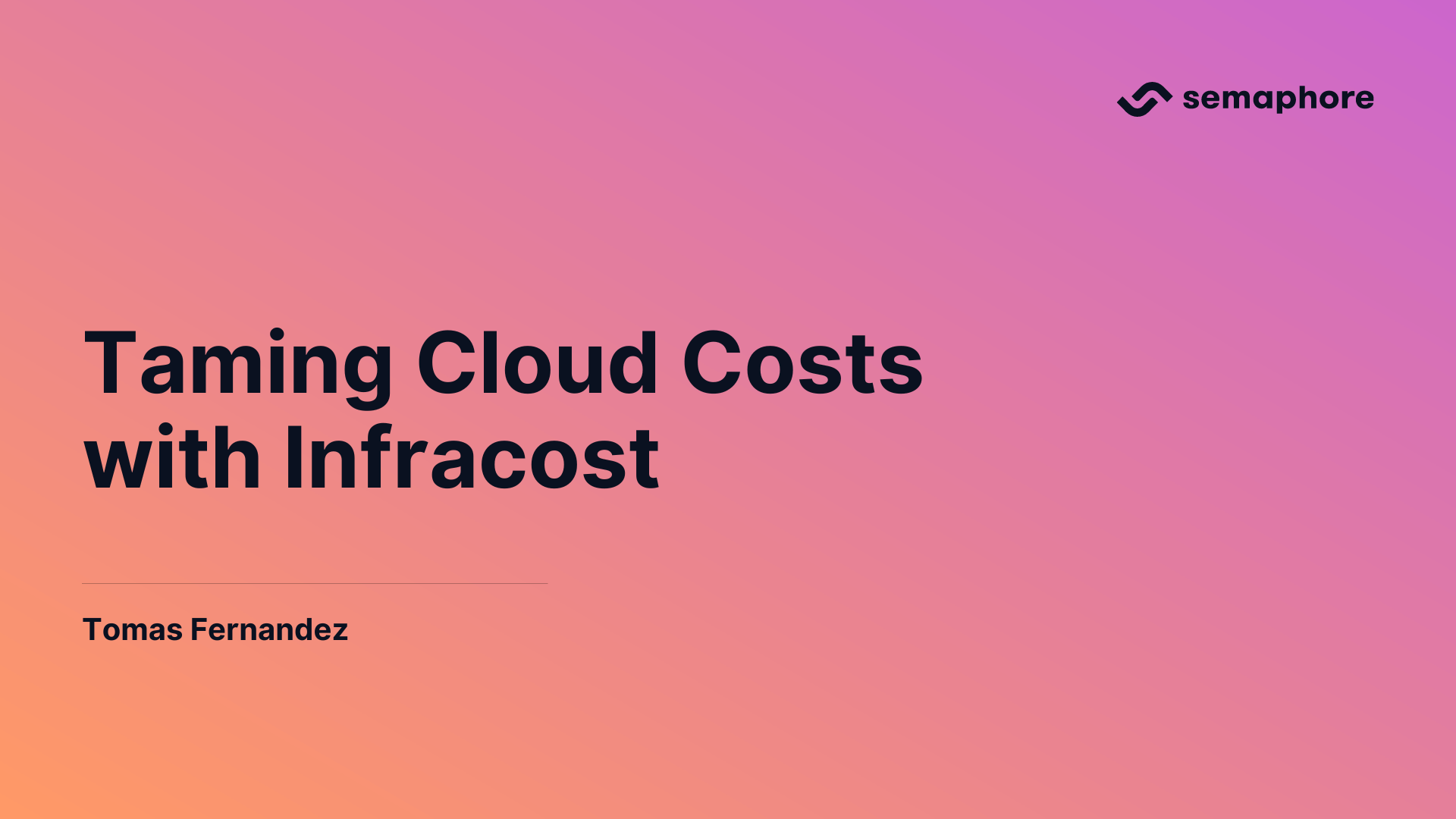 Taming Cloud Costs With Infracost