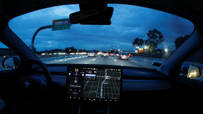 Tesla Faces Justice Department Probe Over Self-Driving Tech     – CNET