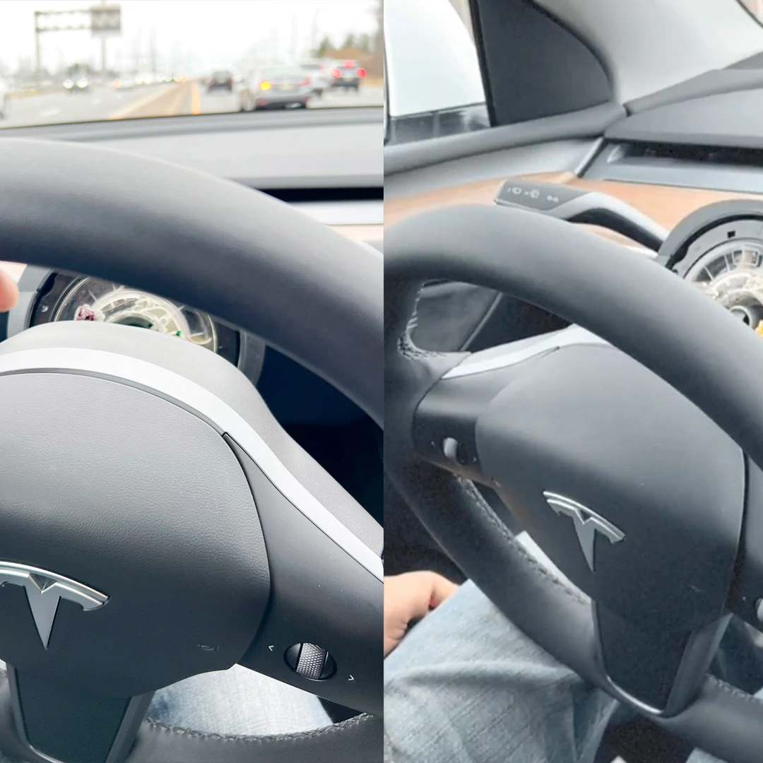 Tesla Model Y owner says steering wheel fell off five days after getting the car