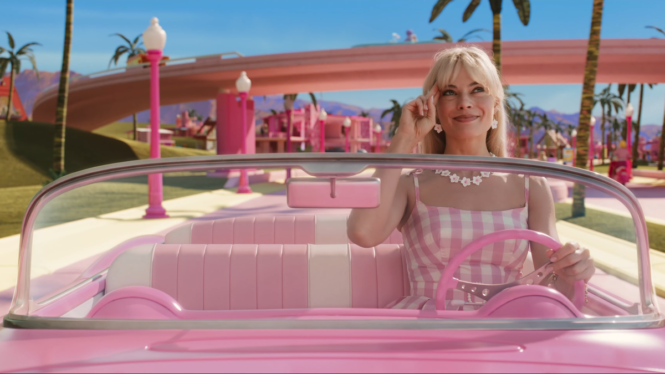 The Barbie Movie Car Is Pink, Pink, Pink, and Pink