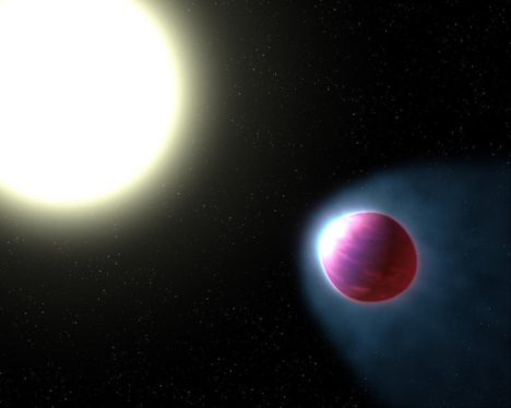 This exoplanet is over 2,000-degrees Celsiu, has vaporized metal in its atmosphere