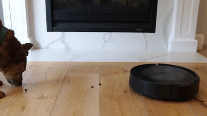 This Treat-Dispensing Roomba Could End the War Between Dogs and Vacuums