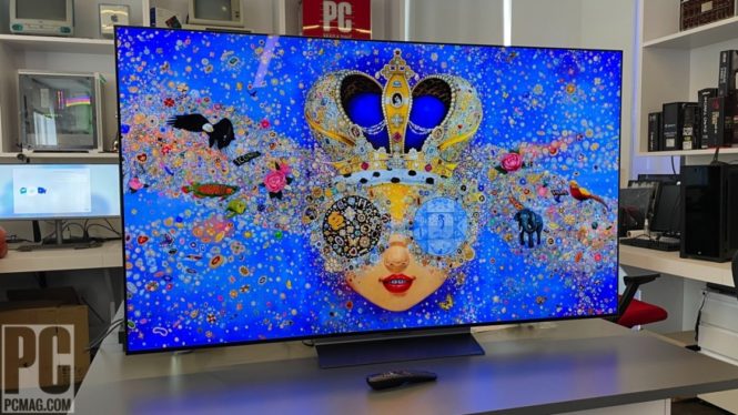 Usually $2,500, the 65-inch LG C2 OLED TV is over $1,000 off