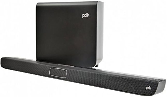 Usually $500, this Polk soundbar and subwoofer bundle is $145