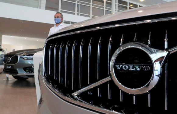 Volvo Cars sales up 31% in May as supply constraints ease