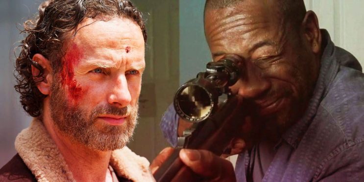 Walking Dead Finally Explains A Rick Grimes & Morgan Scene 13 Years Later