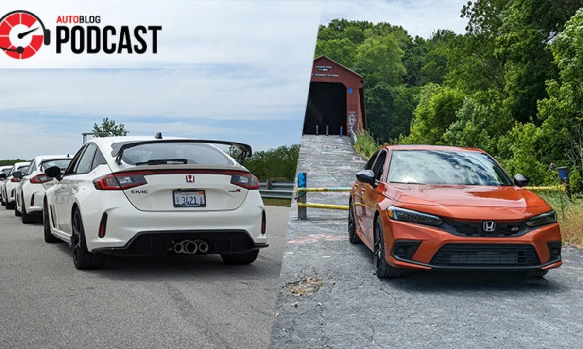 What it’s like being at the Indy 500, and testing the Civic Type R and Si | Autoblog Podcast # 783