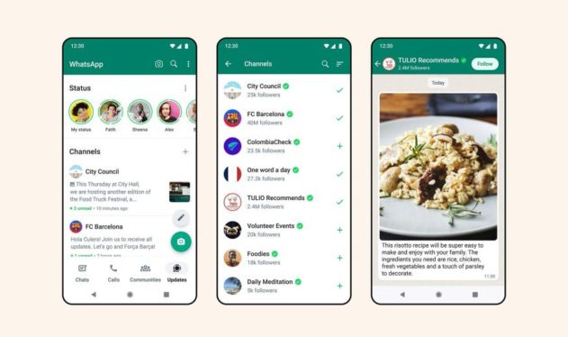 WhatsApp Launches One-to-Many Channels Feature
