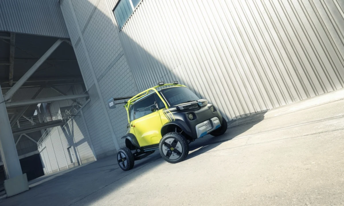 Wild-looking Opel Rocks e-Xtreme looks ready to survive the apocalypse