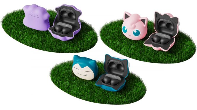 Wrap Your Earbuds in Dittos, Jigglypuffs, and Snorlaxes With Samsung’s New Collab
