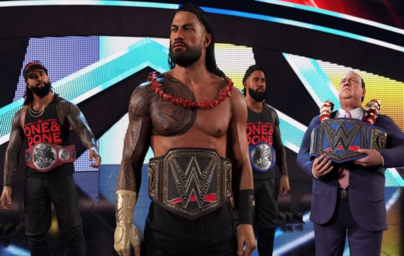 WWE 2K23 improves the wrestling sim with subtle tweaks and a bit of chaos