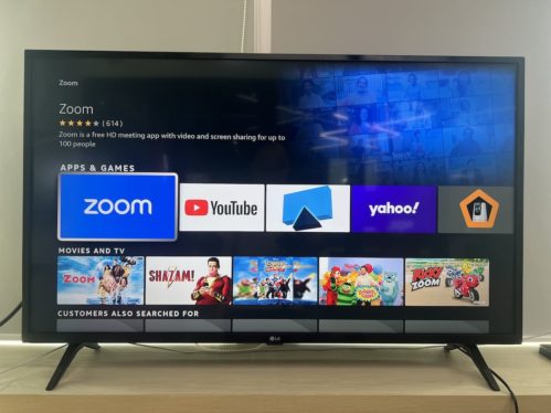 Zoom calls are coming to Sony TVs