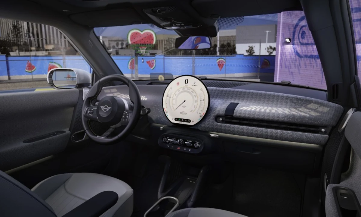 2025 Mini Cooper reveals its OLED screen, retro gauges and dog assistant